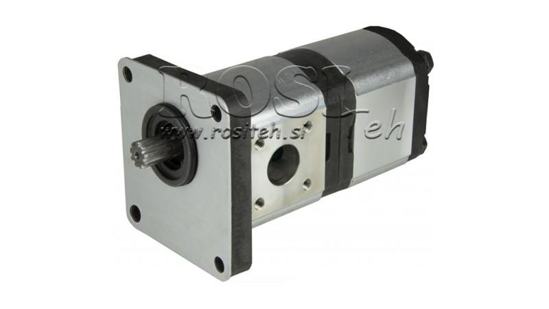 BOMBA HIDRÁULICA TRACTOR - OEM 47129337 - CNH TLA 2WD 20 11 cc ESQUERDA