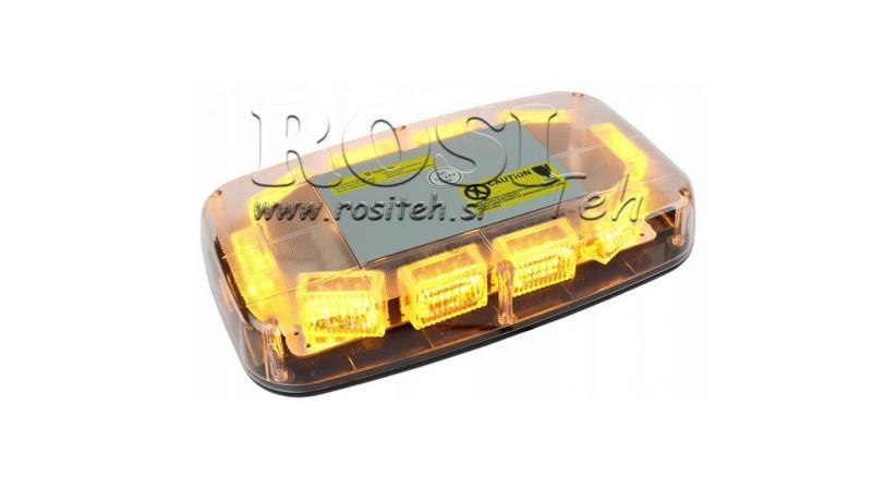 LED MAGNETISCHE STROBE DRAAIENDE LICHT 20 LED 50W 12V-24V