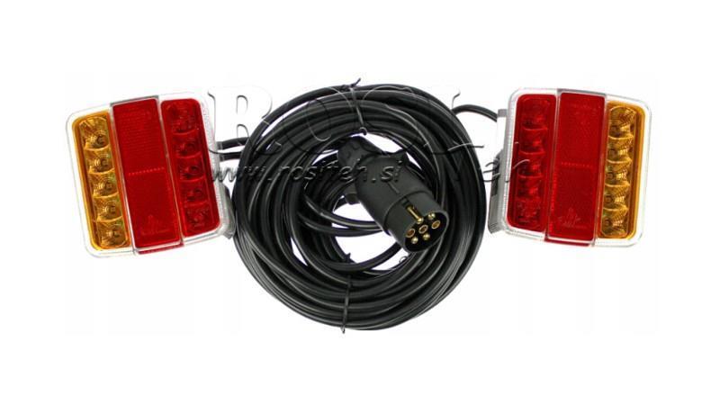 LED BAKLYS MED MAGNETISK KABEL