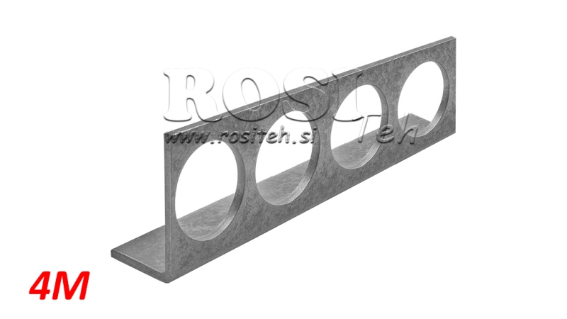 HOLDER FOR FEMALE QUICK COUPLING PUSH PULL 4 MET.