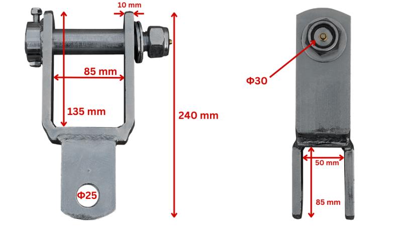 BEUGEL VOOR HYDRAULISCHE ROTATOR