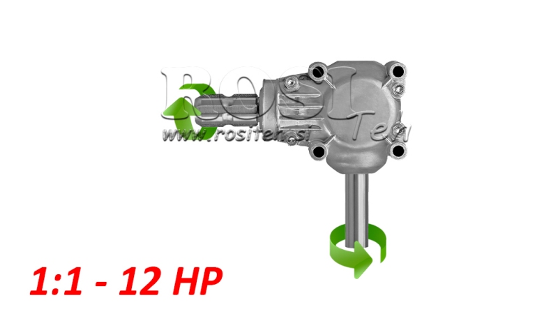 ÚHEL PŘEVODOVKA L-150J 1:1 (12HP-9KW)