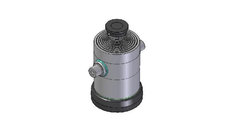 1052S -TELESCOPIC SYLINTERI STANDARD/PALLON 10 VAIHEEN MATKA 2750 HALKAISIJA 300