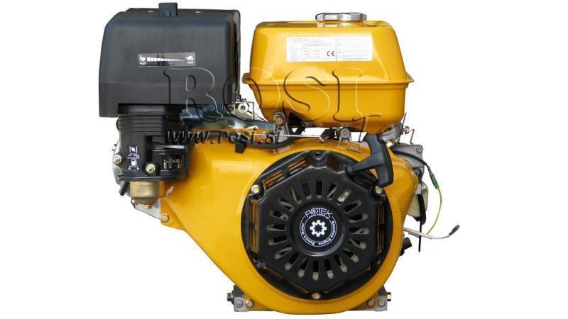 motore a benzina EG4-420cc-9.6kW-13.1HP-3.600 RPM-E-KW25x88.5-avviamento elettrico