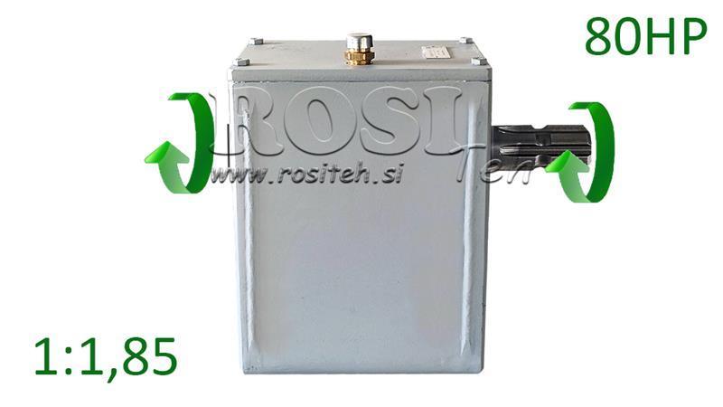 TREKKER REDUKTOR - 1:1.85 (80HK-60kW) HUNN-HANN