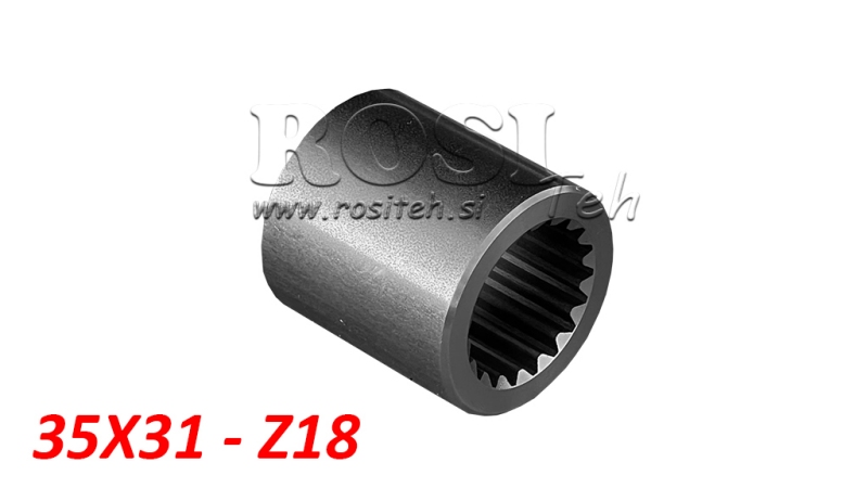 PTO GIR 35X31 18 TENNER D48 L50