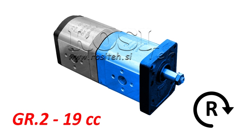 HYDRAULISCHE POMP 20C19X067 VOOR GR.2 19 CC RECHTS