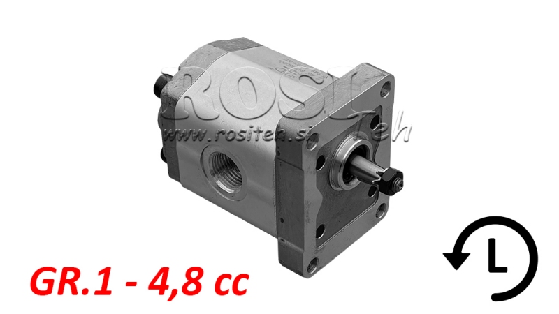 HYDRAULINEN PUMPPU GR.1 4.8 CC VASEN - KIERRE