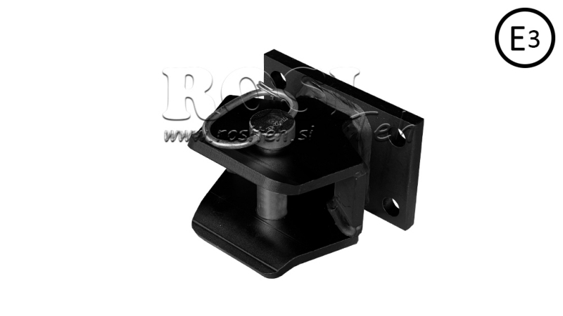 ENGANCHE DE MONTAJE HOMOLOGADO SEMICIRCULAR FIJO DGM-806-B
