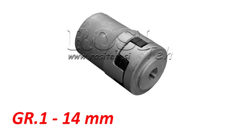 RUBBER INTERFACE ND2 (0.25-0.37KW)  14MM/GR1