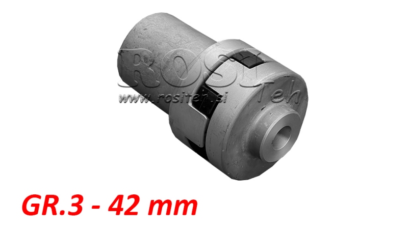RUBBER KOPPELING ND43C (11-15KW)  42MM/GR3