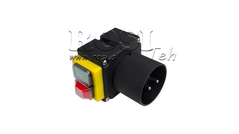 STECKDOSE EIN/AUS 1 PHASE (3 POLIG) 230V