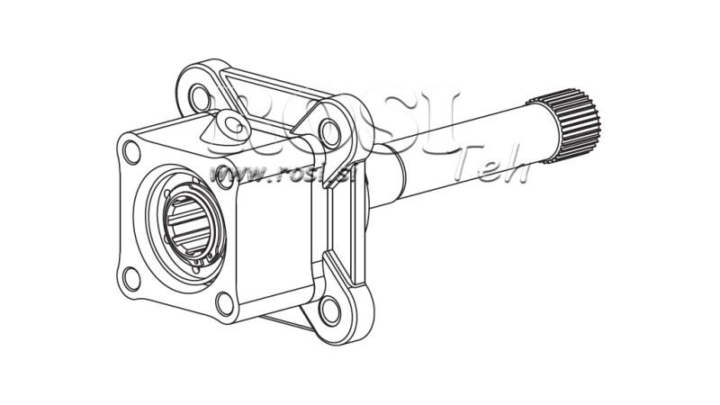 UTGÅNG FÖR HYDRAULISK PUMP - VOLVO SR-1700-1