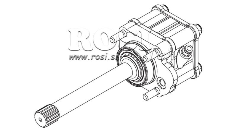 ULOSTULO HYDRAULISELLE PUMPUKSELLE - MAN INTERDAR