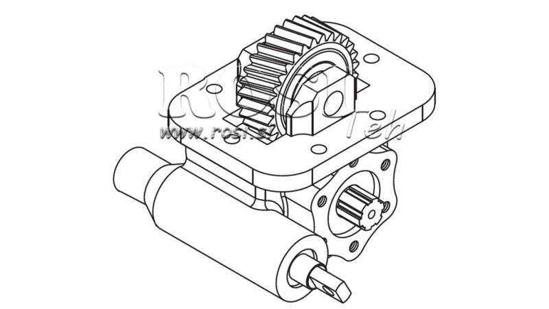 BOMBA HIDRÁULICA - ISUZU MOY CR VACÍO