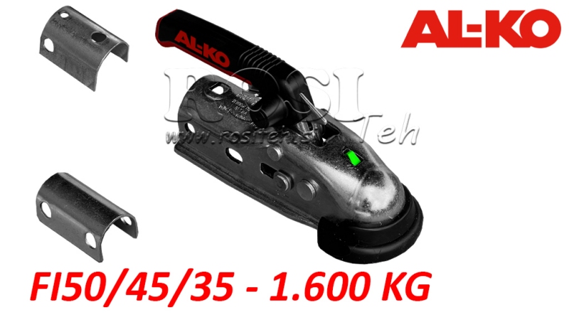 HACZYK HOLOWNICZY AL-KO AK-161 DO PRZYCZEPY SAMOCHODOWEJ OKRĄGŁY 1,600 KG FI50-45-35