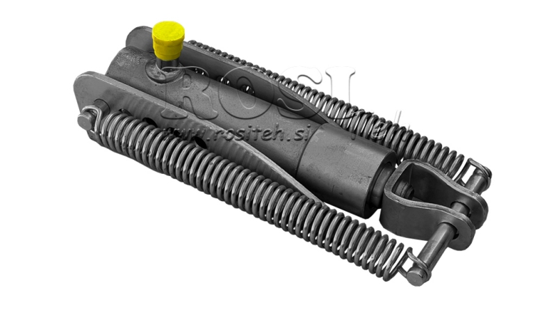 PODWÓJNY CYLINDER HAMULCOWY Z ZEWNĘTRZNĄ SPRĘŻYNĄ