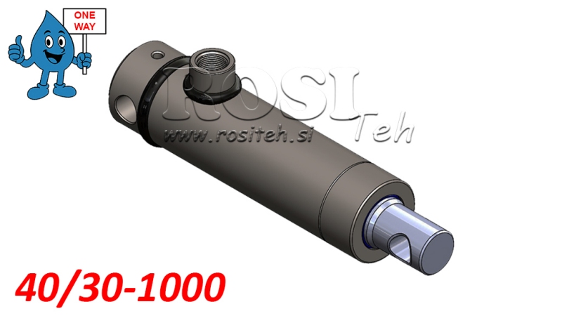 HYDRAULINEN SYLINTERI MONO 40/30-1000
