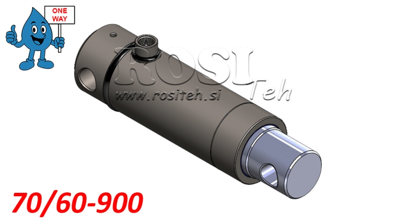 HYDRAULISK SYLINDER MONO 70/60-900