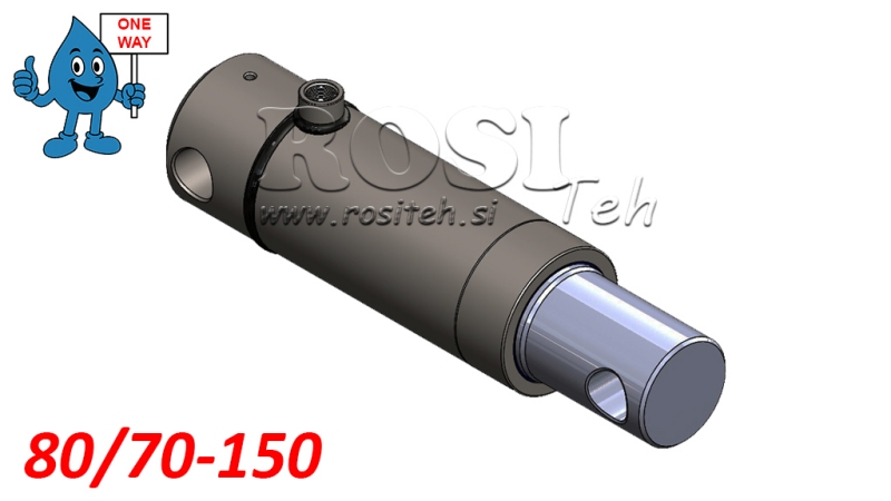 HYDRAULISK SYLINDER MONO 80/70-150