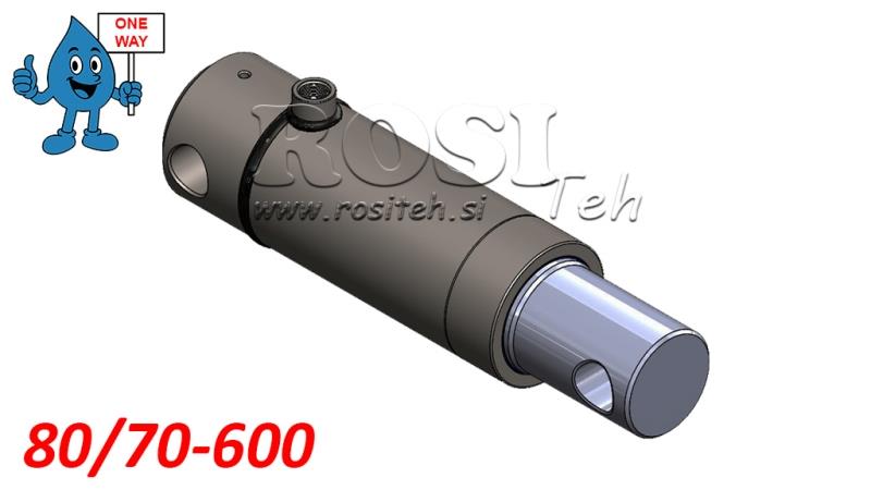 HYDRAULISK SYLINDER MONO 80/70-600