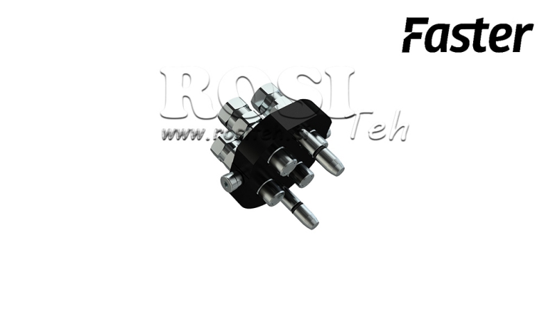 MULTI-FASTER LIITIN 4-TAPAINEN BSP 3/8 LIIKKUVA OSA