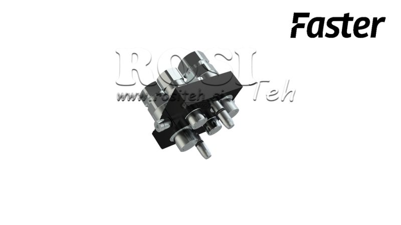 MULTI-FASTER CSATLAKOZÓ 4IRÁNYÚ BSP 2×1/2 2×3/4 MOBIL RÉSZ