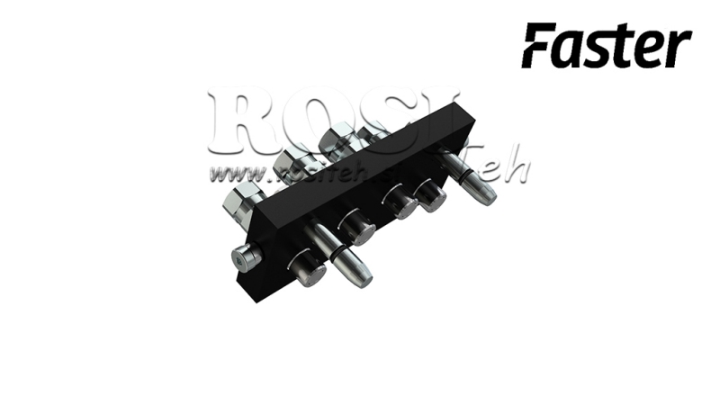 MULTI-FASTER LIITIN SIGMA 4SUUNTAINEN BSP 3/8 LIIKKUVA OSA