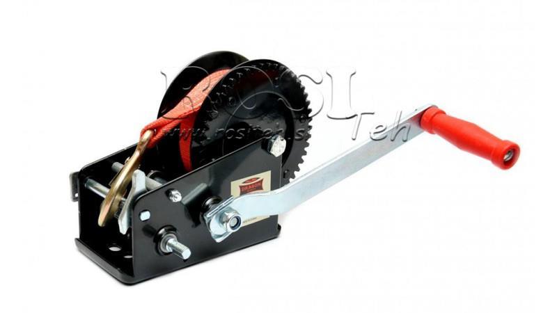 RUKOVÄTNÁ NAVIJAK DWK 35 V - 1588 kg - SYNTHETICKÝ PÁS