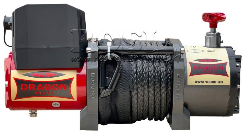 GARRUCHA ELÉCTRICA 12 V DWM 10000 HD - 4536 KG - CABLE SINTÉTICO