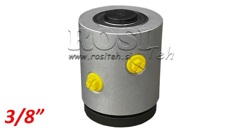 CONECTOR ROTATIVO HIDRÁULICO 2VIAS IH2037-GY6LS 3/8 30lit/min 350rpm 350BAR