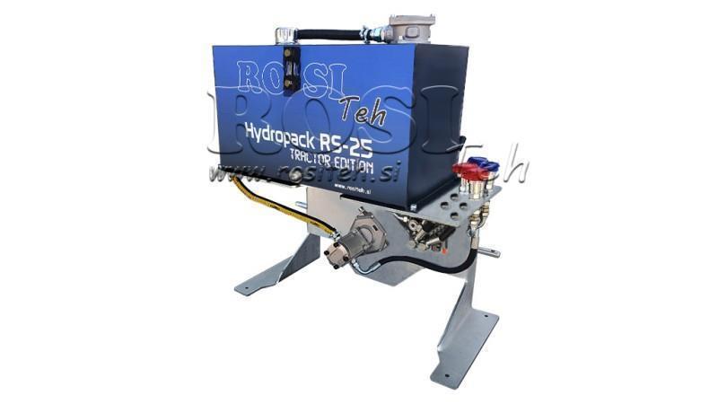 AGREGADO HIDRÁULICO DE TRACTOR CON UNA CAPACIDAD DE 100lit FLUJO 53lit/min 2XP80