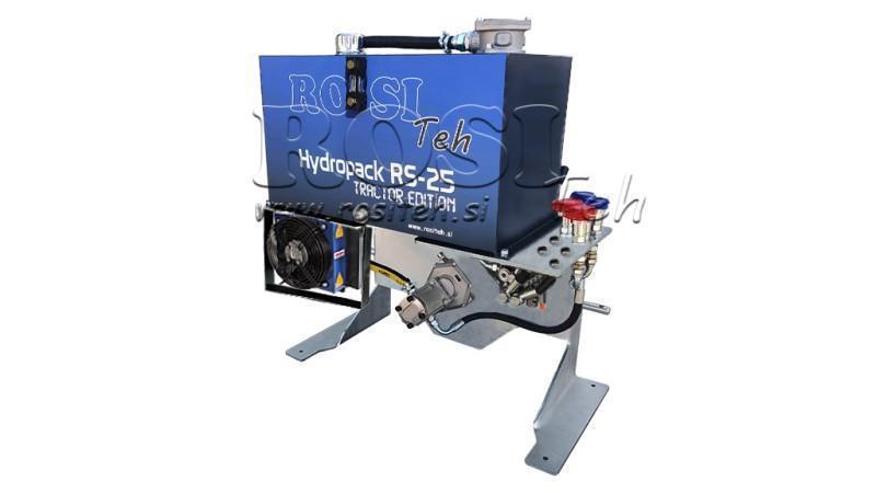 TRAKTOR HYDRAULIKAGGREGAT KAPAZITÄT 100lit DURCHFLUSS 53lit/min 2XP80 - MIT ÖLKÜHLER