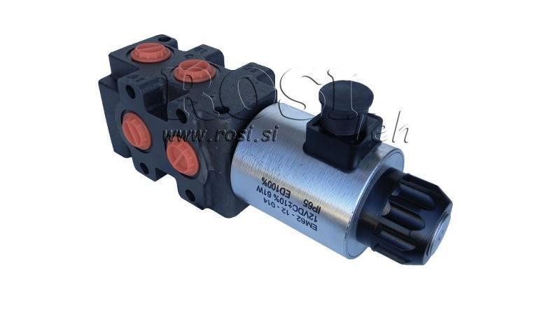 válvula de 6 portas 1/2 (6/2) 12V - 90lit