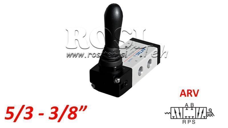 PNEUMATISCHE HANDKRAAN 5/3 3/8 PRT-0852-ARV TERUG MET VEER