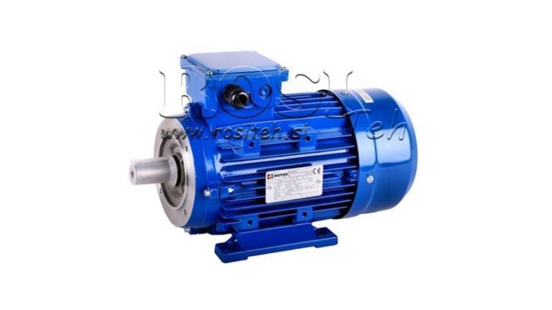 3kW-ELEKTRISK MOTOR MS100L2-4_1420rpm 3Fase fodflange-B14