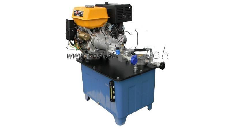 GENERADOR DE GASOLINA 420cc MONTAJE 43.2 lit - tanque 70 lit