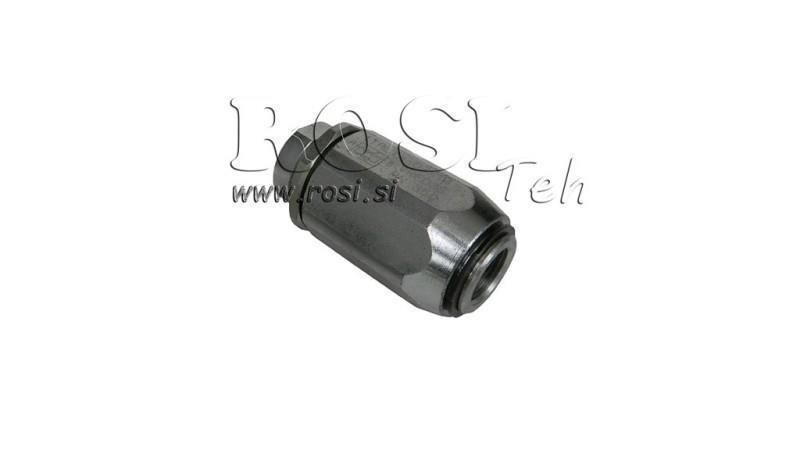 REGOLATORE FLUSSO TUBO VRB 3/8 DUE VIE