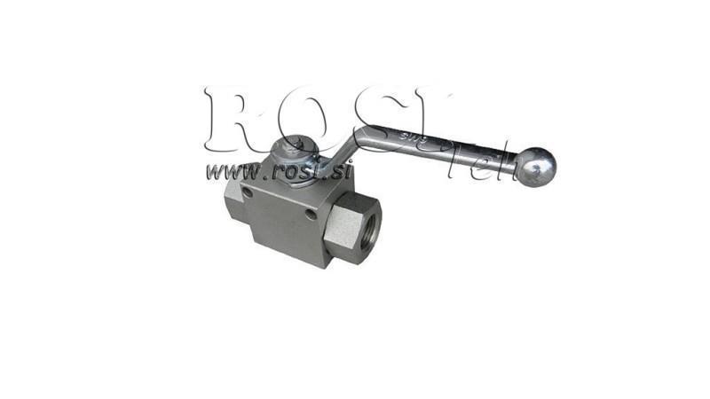 HYDRAULISCHE AFSLUITKLEP RS2 1/4 - 500BAR - 25 liter