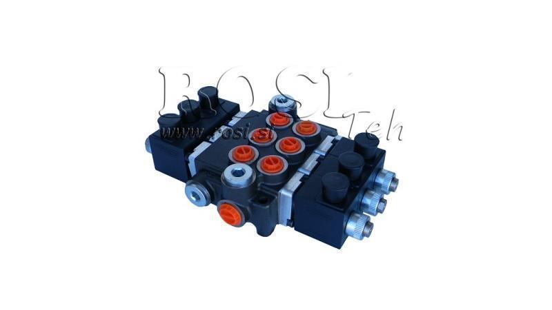 VALVOLA IDRAULICA 3xZ50 12V DC