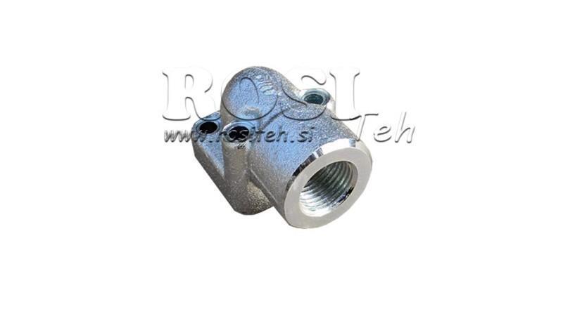 COLLEGAMENTO TUBO 3/8 - FLANGIA RETTA BOSCH fi 30