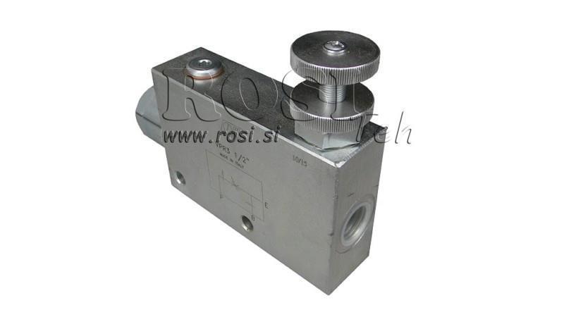 VALVOLA DI PRIORITA' VPR3 3/4 linea aperta