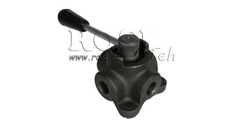 VALVOLA MANUALE 4 VIE IF 3/4 - 100lit