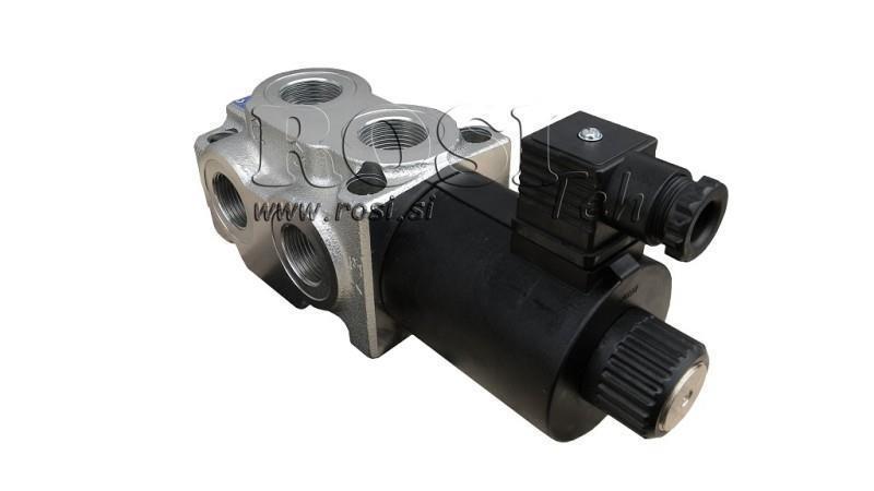 6-weg klep 3/4 (6/2) 12V - 140lit