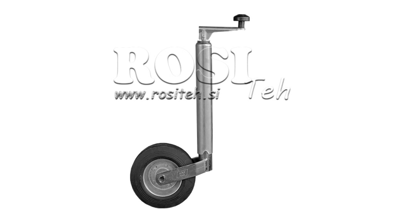 VĪTŅOTAS PALAIKYMO KOJOS SU RATAIS TRAUKINIAMS 220MM 150KG