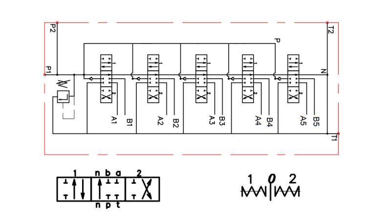 VALVOLA IDRAULICA 5xPC70