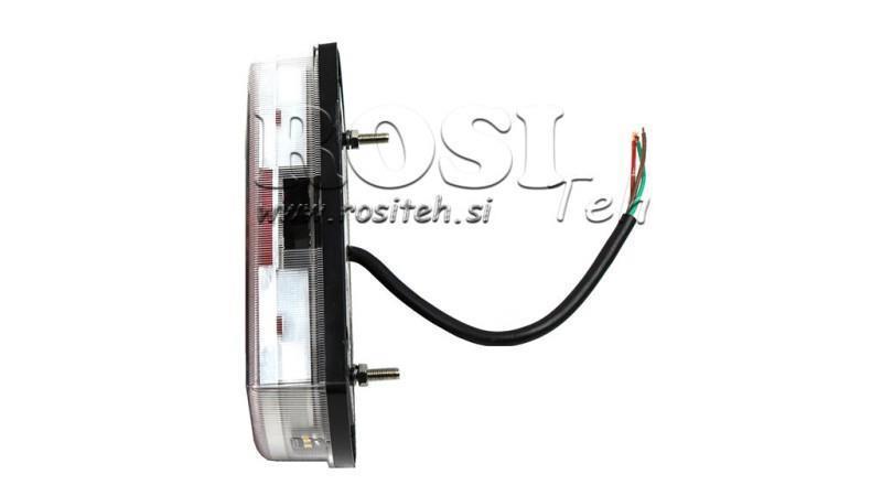 LUCE POSTERIORE LED COMBINATA 12/24V DESTRA