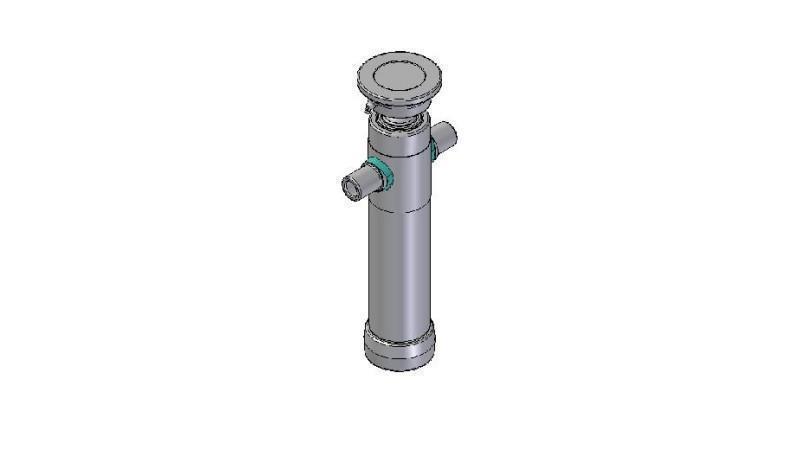 2022S -CILINDRU TELESCOPIC STANDARD/BOL 2 ETAPE CĂLĂTORIE 595 DIAMETRU 80