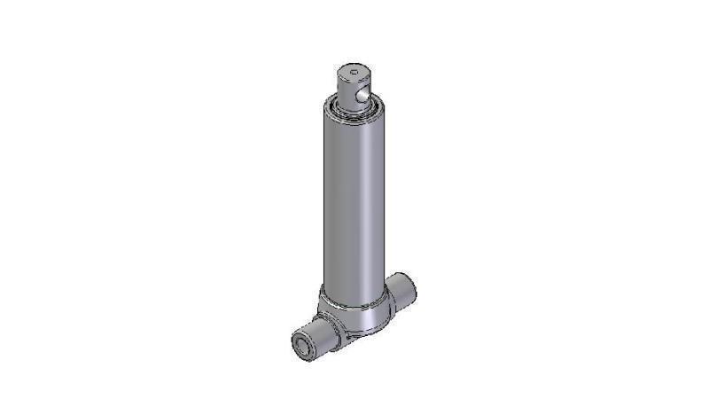 2522F -CYLINDER TELESKOPOWY INFERIORNY – OTWÓR 2 ETAPY SKOKU 595 ŚREDNICA 80