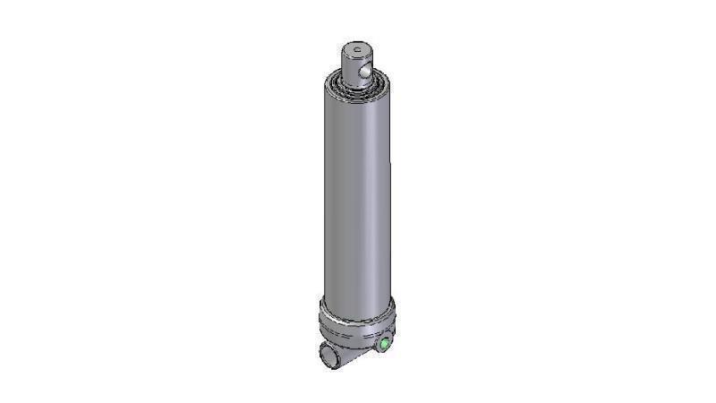 2636F -TELESCOPISCHE CYLINDER GAT - GAT 3 GRADEN SLAAG 1043 FI 95